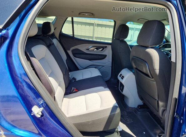 3GKALMEV2NL223209 2022 GMC TERRAIN Blue Vista interior trasera