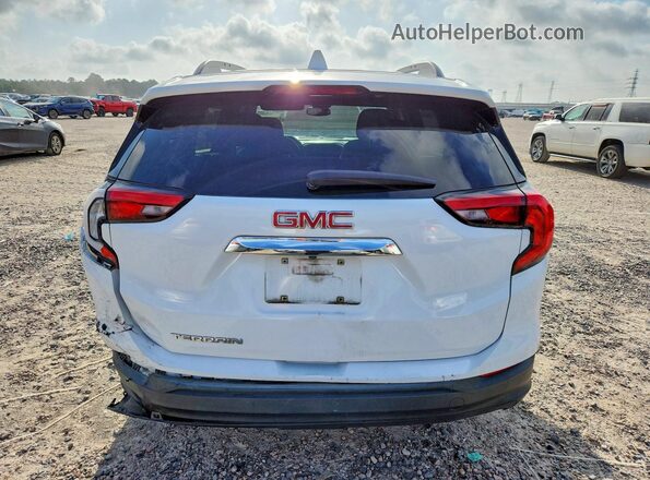 3GKALMEV3JL235329 2018 GMC TERRAIN White Հետևի տեսք