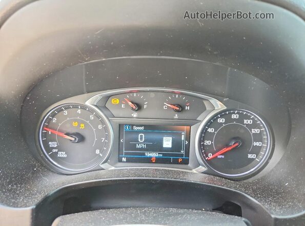3GKALMEV3JL235329 2018 GMC TERRAIN White Սարքավորումների վահանակի տեսք