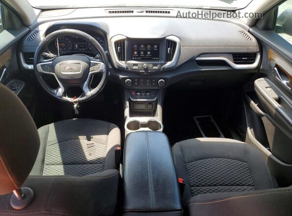 3GKALMEV3JL294719 2018 GMC TERRAIN Silver Առջևի վահանակի տեսք