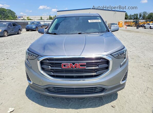 3GKALMEV3JL294719 2018 GMC TERRAIN Silver Դիմացի տեսք