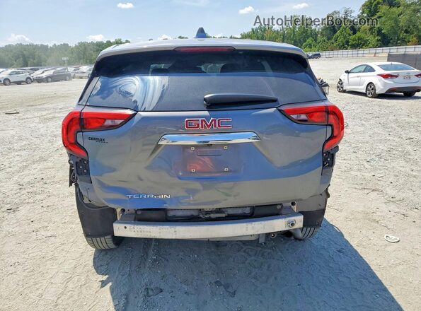 3GKALMEV3JL294719 2018 GMC TERRAIN Silver Հետևի տեսք