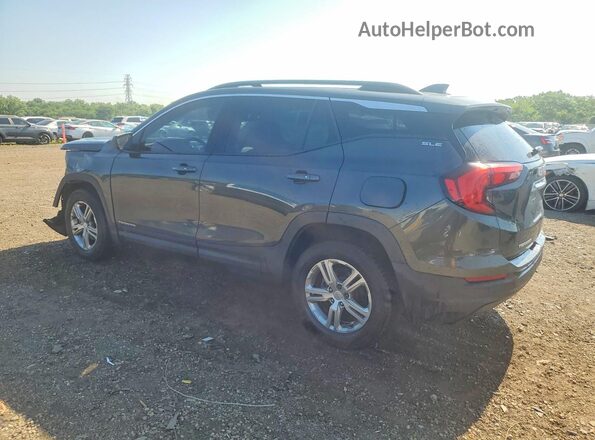 3GKALMEV3JL376708 2018 GMC TERRAIN Серый Задняя левая четверть