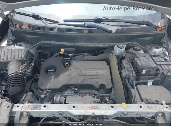 3GKALMEV3JL379687 2018 GMC TERRAIN Silver Вид ззаду