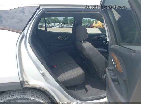 3GKALMEV3JL379687 2018 GMC TERRAIN Silver Вид наклейки з VIN-кодом