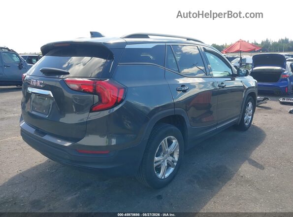 3GKALMEV3KL105455 2019 GMC TERRAIN Gray Trasero derecho