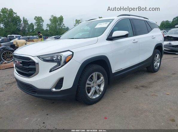 3GKALMEV3LL281164 2020 GMC TERRAIN White Передня ліва чверть