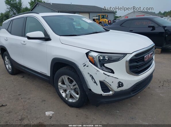 3GKALMEV3LL281164 2020 GMC TERRAIN White Вид спереду