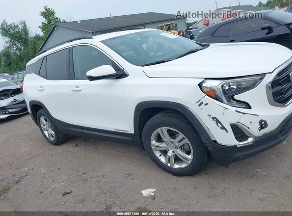 3GKALMEV3LL281164 2020 GMC TERRAIN White Вид задньої частини салону