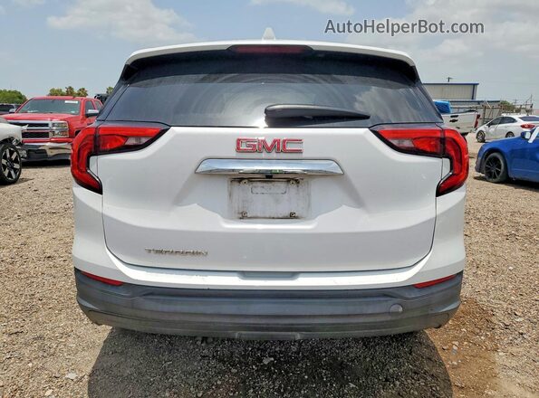 3GKALMEV3LL333084 2020 GMC TERRAIN White Հետևի տեսք