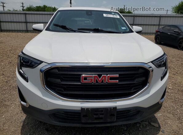 3GKALMEV3LL333084 2020 GMC TERRAIN White Դիմացի տեսք