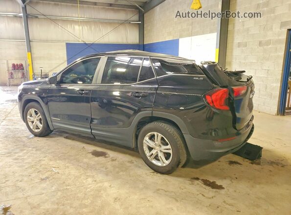 3GKALMEV3ML340781 2021 GMC TERRAIN Черный Задняя левая четверть