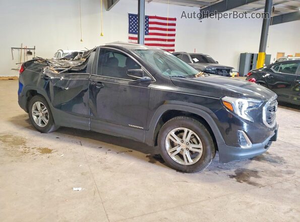 3GKALMEV3ML340781 2021 GMC TERRAIN Черный Передняя правая четверть