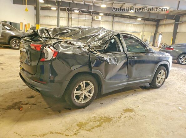 3GKALMEV3ML340781 2021 GMC TERRAIN Черный Задняя правая четверть