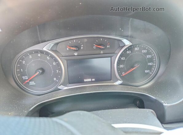 3GKALMEV3NL113172 2022 GMC TERRAIN Black Instrument cluster view