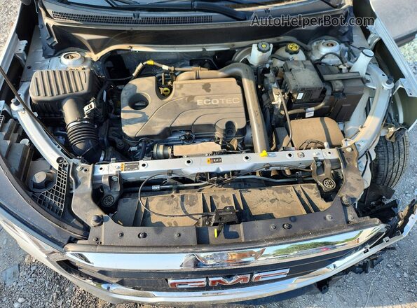 3GKALMEV3NL179382 2022 GMC TERRAIN Серебряный Вид подкапотного пространства