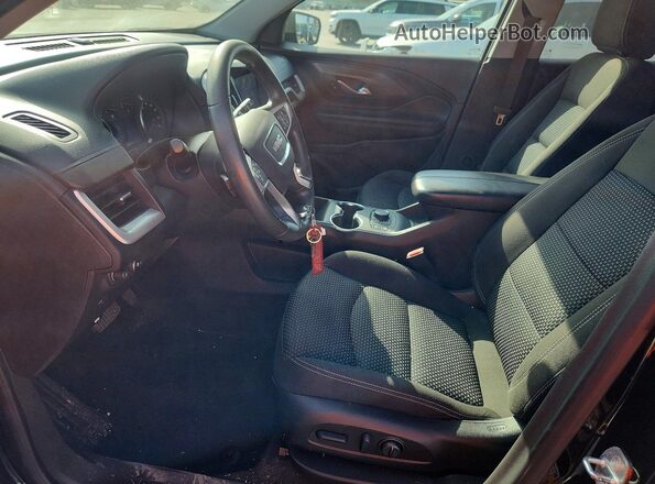 3GKALMEV3NL201784 2022 GMC TERRAIN Black Вид салону спереду
