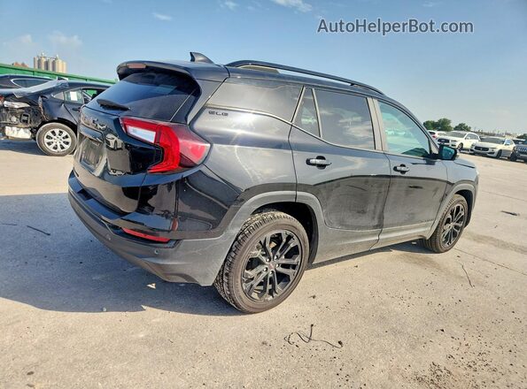 3GKALMEV3NL201784 2022 GMC TERRAIN Black Задня права чверть