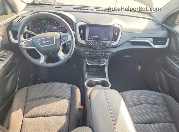 3GKALMEV3NL201784 2022 GMC TERRAIN Black Вид панелі приладів