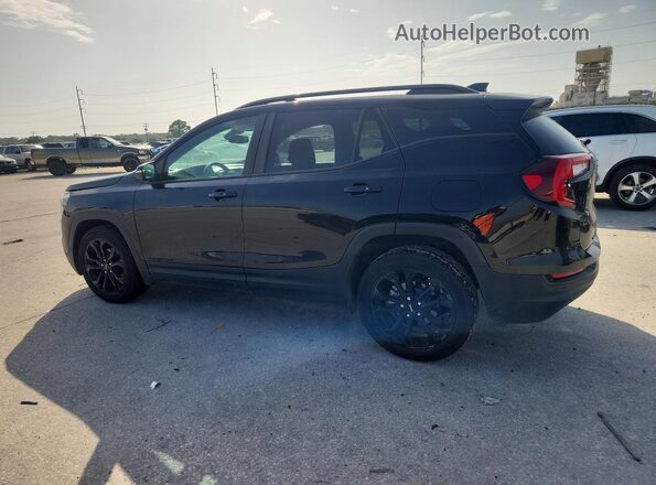 3GKALMEV3NL201784 2022 GMC TERRAIN Black Задня ліва чверть