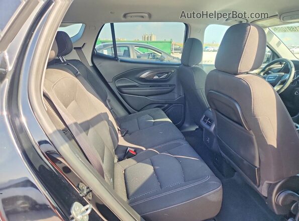 3GKALMEV3NL201784 2022 GMC TERRAIN Black Вид задньої частини салону