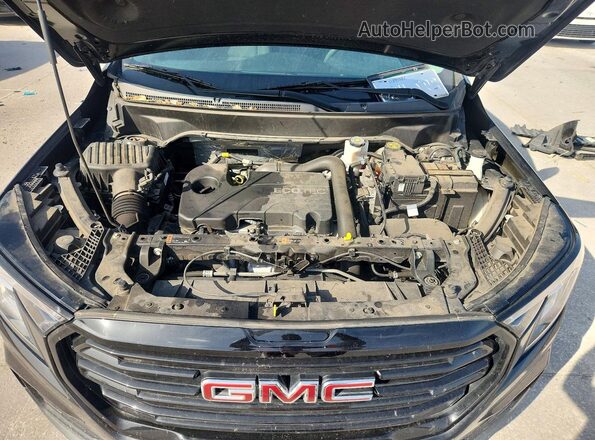 3GKALMEV3NL201784 2022 GMC TERRAIN Black Вид підкапотного простору