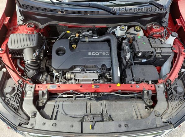 3GKALMEV3NL201851 2022 GMC TERRAIN Красный Вид подкапотного пространства