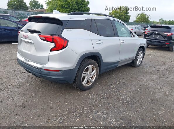 3GKALMEV4JL192409 2018 GMC TERRAIN Silver Trasero derecho