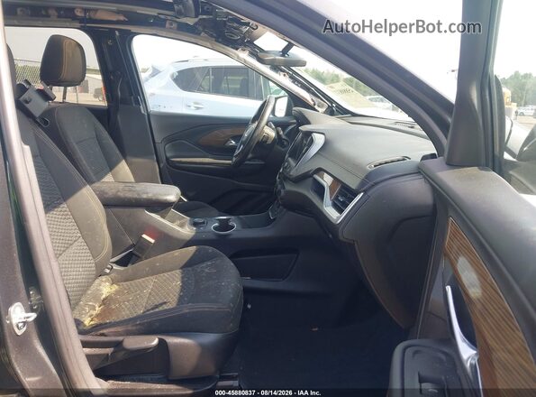 3GKALMEV4KL137833 2019 GMC TERRAIN Gray წინა სალონის ხედი