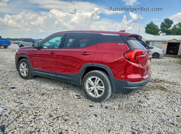3GKALMEV4KL147083 2019 GMC TERRAIN Красный Задняя левая четверть