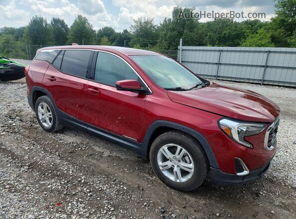 3GKALMEV4KL147083 2019 GMC TERRAIN Красный Передняя правая четверть