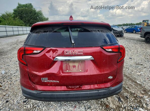 3GKALMEV4KL147083 2019 GMC TERRAIN Красный Вид сзади