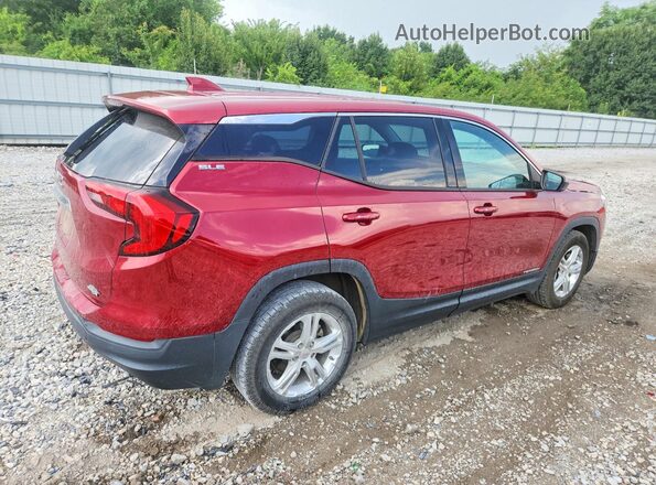 3GKALMEV4KL147083 2019 GMC TERRAIN Красный Задняя правая четверть