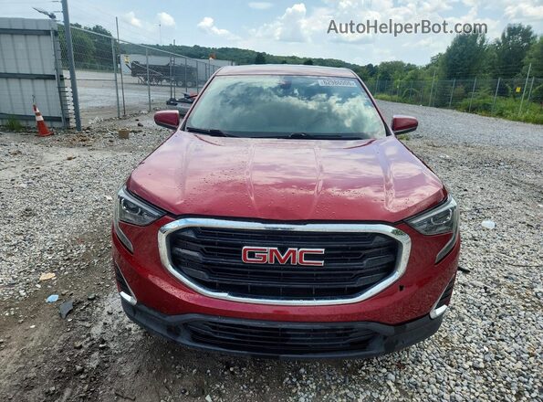 3GKALMEV4KL147083 2019 GMC TERRAIN Красный Вид спереди