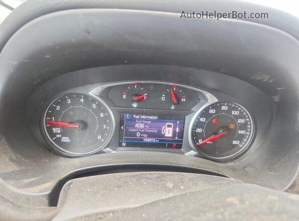 3GKALMEV4KL147083 2019 GMC TERRAIN Красный Вид щитка приборов
