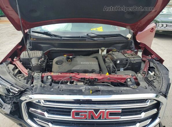 3GKALMEV4KL210277 2019 GMC TERRAIN Бордовый Вид подкапотного пространства