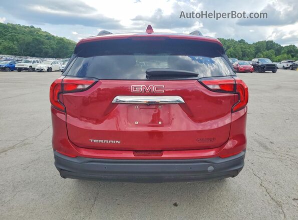 3GKALMEV4KL210277 2019 GMC TERRAIN Бордовый Вид сзади