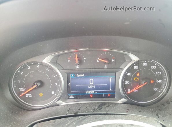 3GKALMEV4KL210277 2019 GMC TERRAIN Бордовый Вид щитка приборов