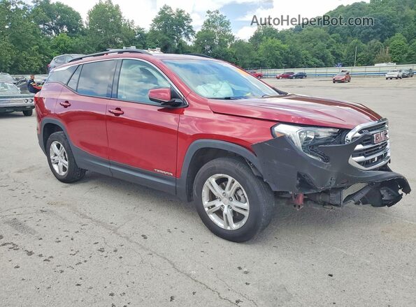 3GKALMEV4KL210277 2019 GMC TERRAIN Бордовый Передняя правая четверть