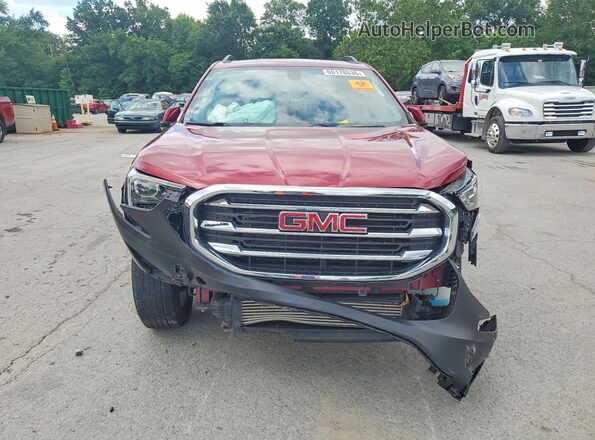 3GKALMEV4KL210277 2019 GMC TERRAIN Бордовый Вид спереди