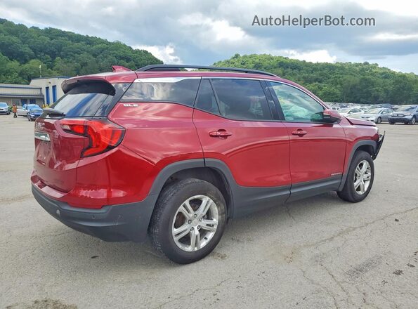 3GKALMEV4KL210277 2019 GMC TERRAIN Бордовый Задняя правая четверть