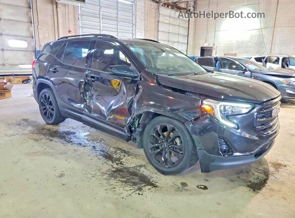 3GKALMEV4KL262119 2019 GMC TERRAIN Black Передня права чверть