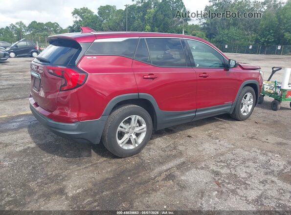 3GKALMEV4KL318611 2019 GMC TERRAIN Red Trasero derecho