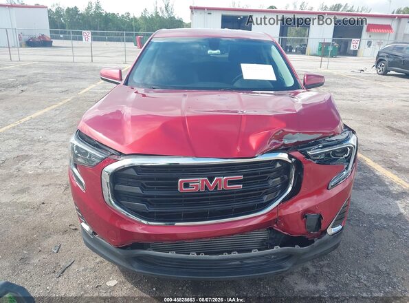 3GKALMEV4KL318611 2019 GMC TERRAIN Red Vista del cuadro de instrumentos