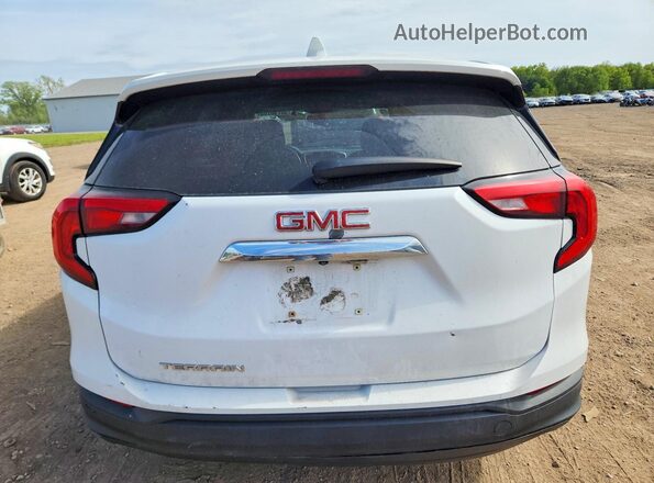 3GKALMEV4KL362401 2019 GMC TERRAIN White Вид ззаду