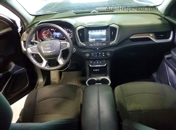 3GKALMEV4KL386360 2019 GMC TERRAIN Коричневый Вид панели приборов