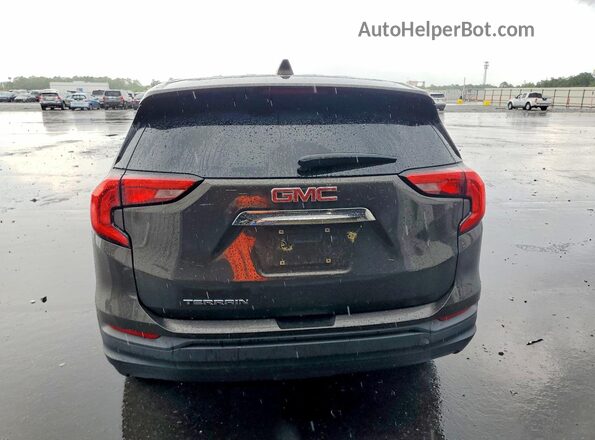 3GKALMEV4KL386360 2019 GMC TERRAIN Коричневый Вид сзади