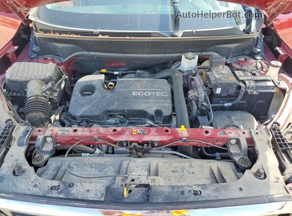 3GKALMEV4LL167514 2020 GMC TERRAIN Red უკანა სალონის ხედი