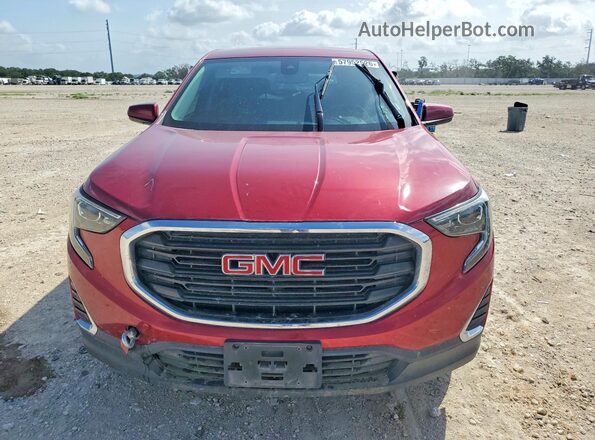3GKALMEV4LL167514 2020 GMC TERRAIN Red წინა ხედი