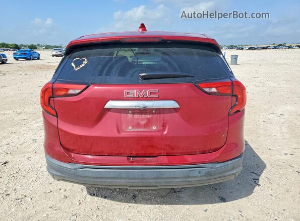 3GKALMEV4LL167514 2020 GMC TERRAIN Red უკანა ხედი